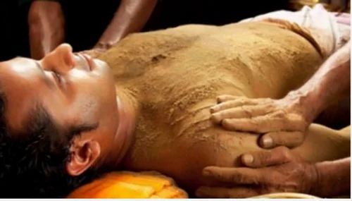 Udwarthanam (Herbal Powder Massage)